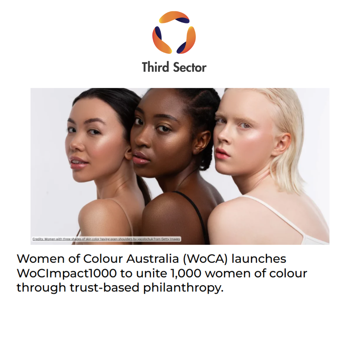 WoCImpact1000 Third Sector piece